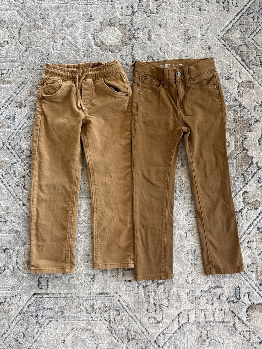 Boys Size 5T Brown Pants Bundle